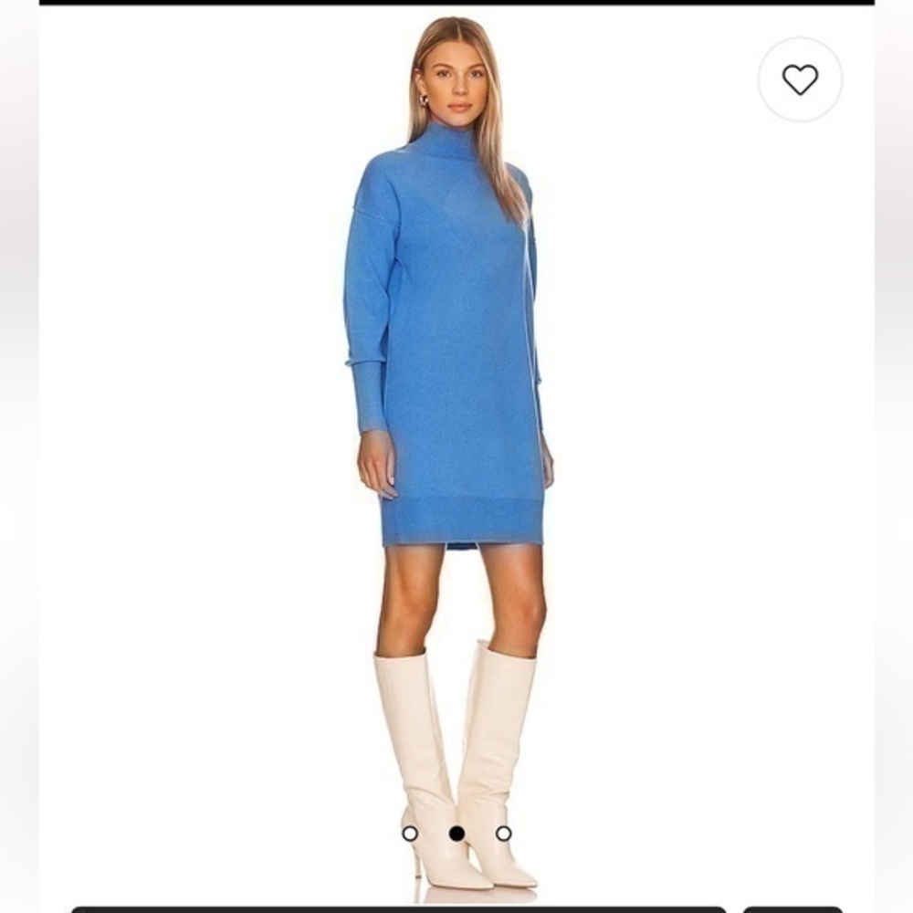 NWT Revolve Line + Dot Mimi Mock Neck  Knit Sweater Dress